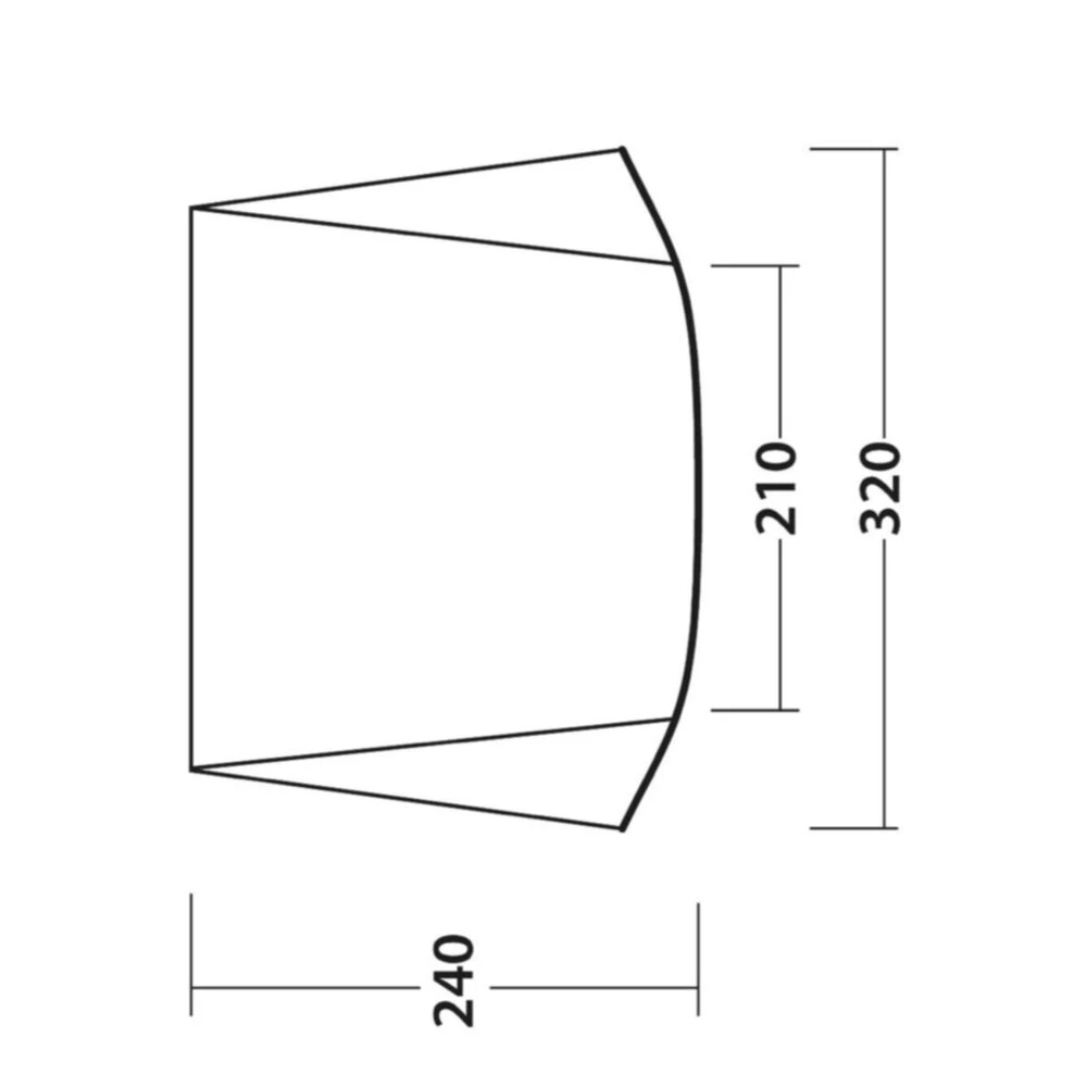 Outwell Touring Canopy Poled - Image 2