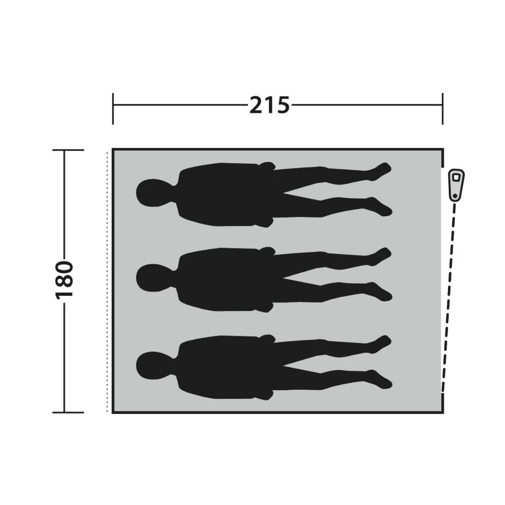 Outwell Free Standing Inner L - Image 2