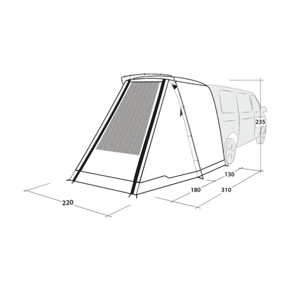 Outwell Sandcrest L Awning (2025) - Image 4