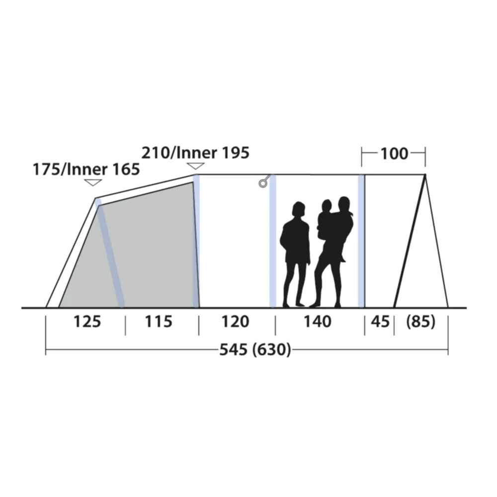 Outwell Colorado 5 Air Tent (2025) - Image 5