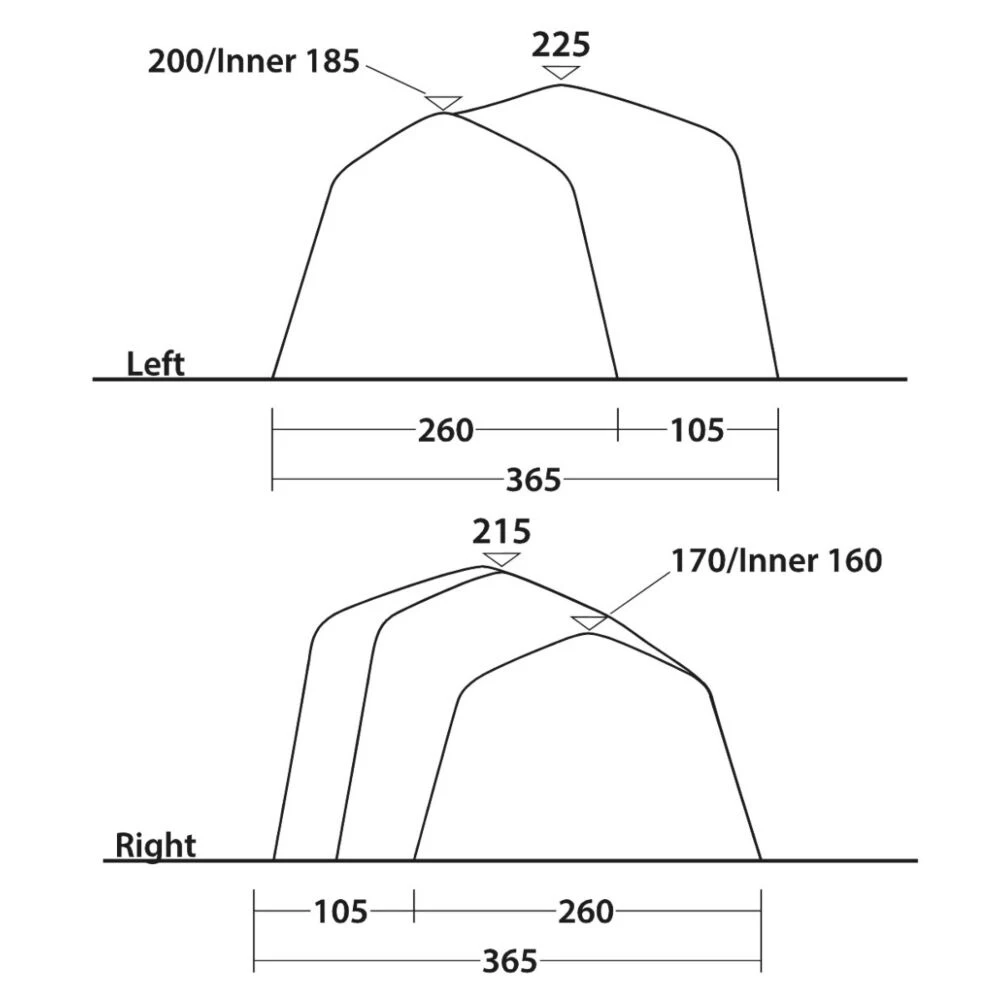 Outwell Hartford 6 Air Tent (2025) - Image 5