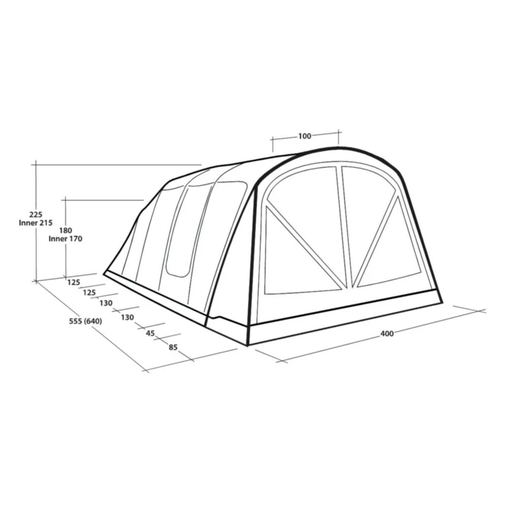 Outwell Alabama 6 Air TC Tent (2025) - Image 6