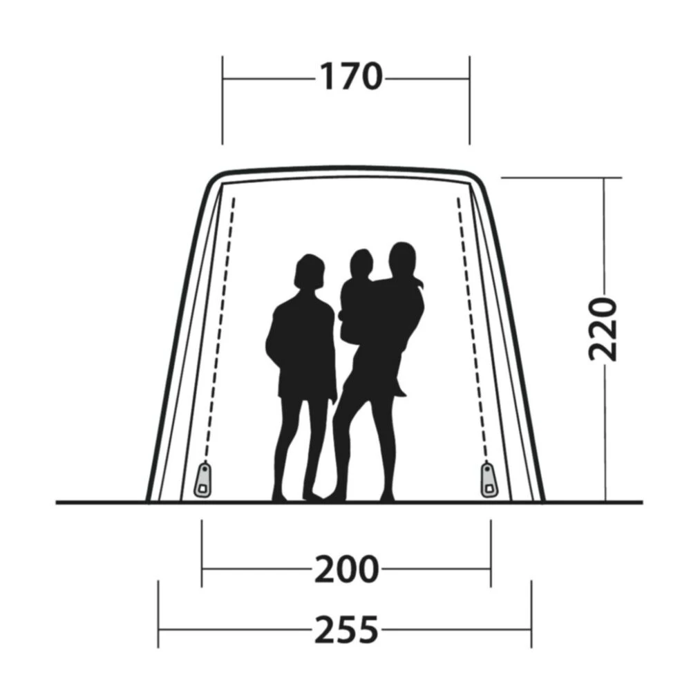 Outwell Dunecrest L Awning (2025) - Image 4