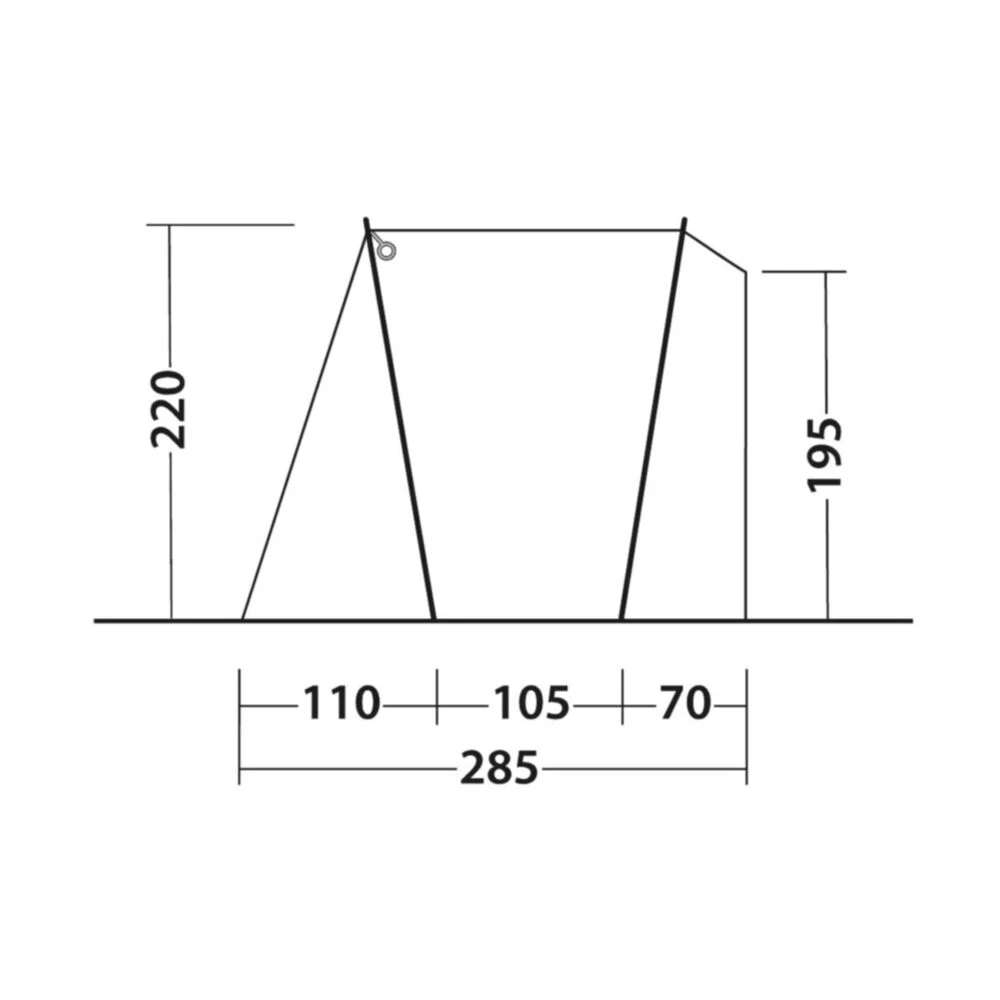 Outwell Dunecrest L Awning (2025) - Image 5