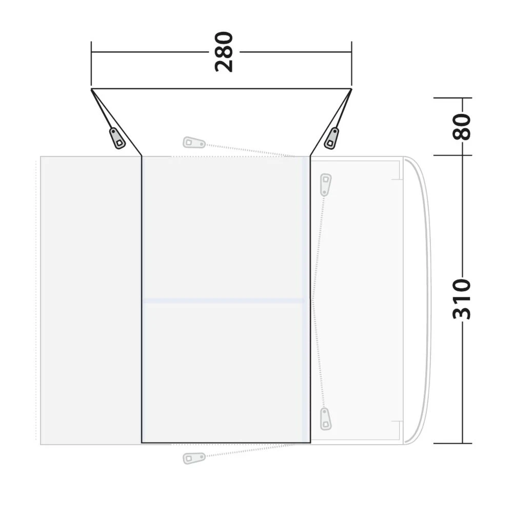 Outwell Tall Connection Jonesville 290/440SA - Image 4