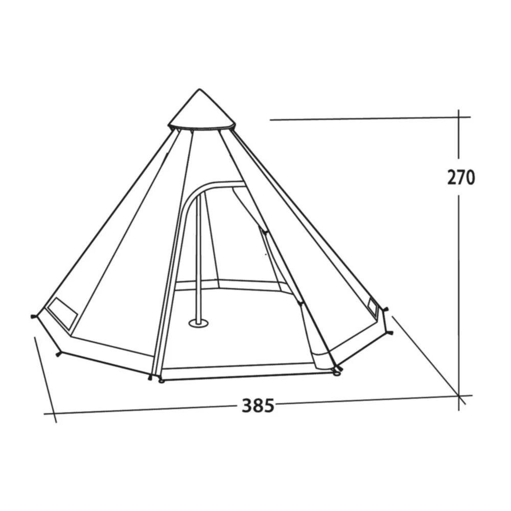 Easy Camp Moonlight Tipi Tent - Image 2