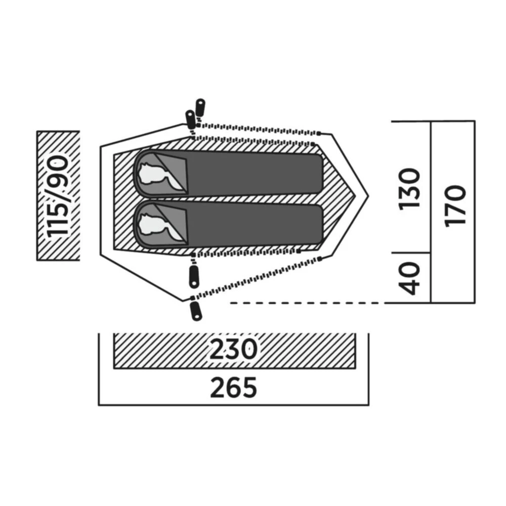 Easy Camp Sarek 2 Tent - Image 3