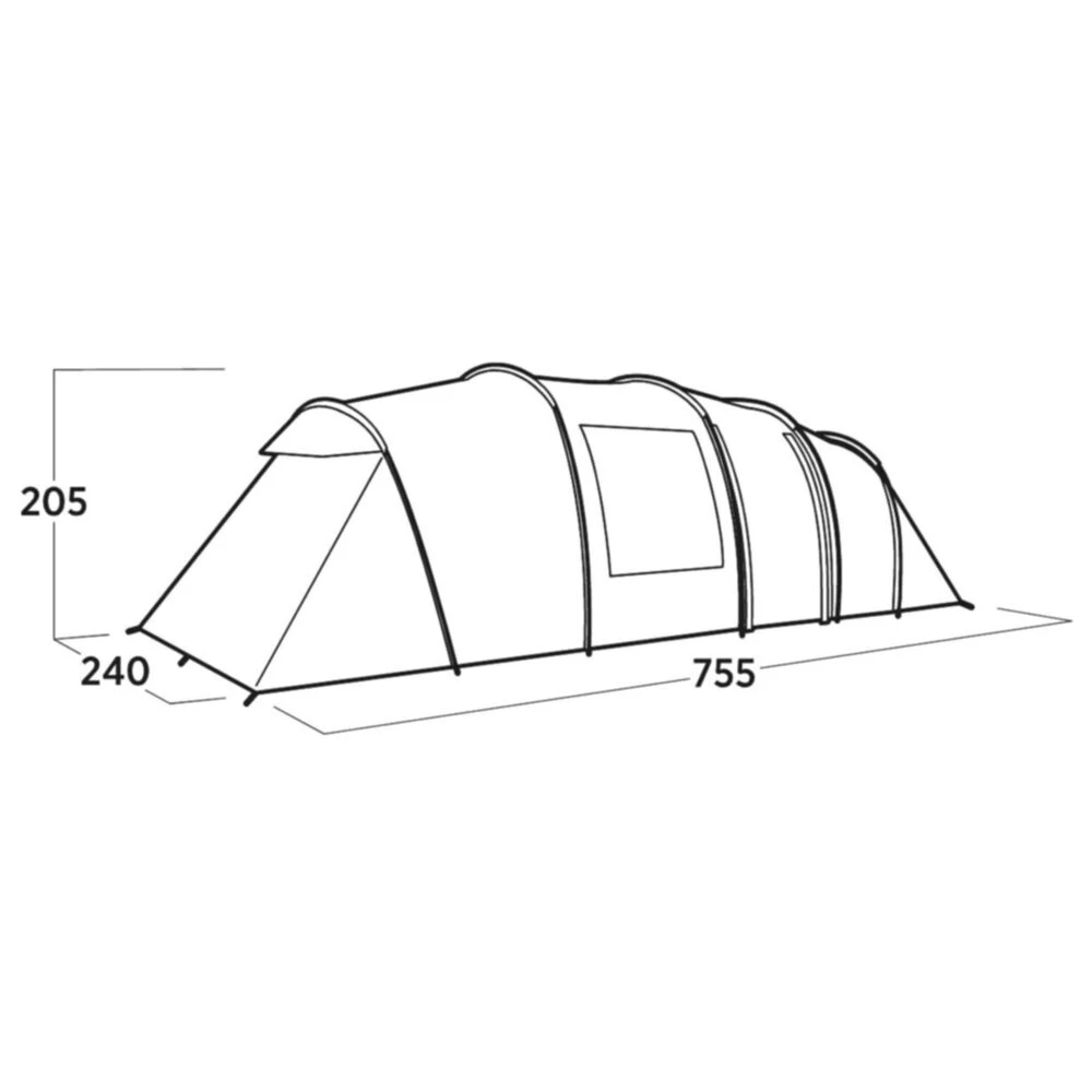 Easy Camp Leka Twin 8 Tent (2025) - Image 4
