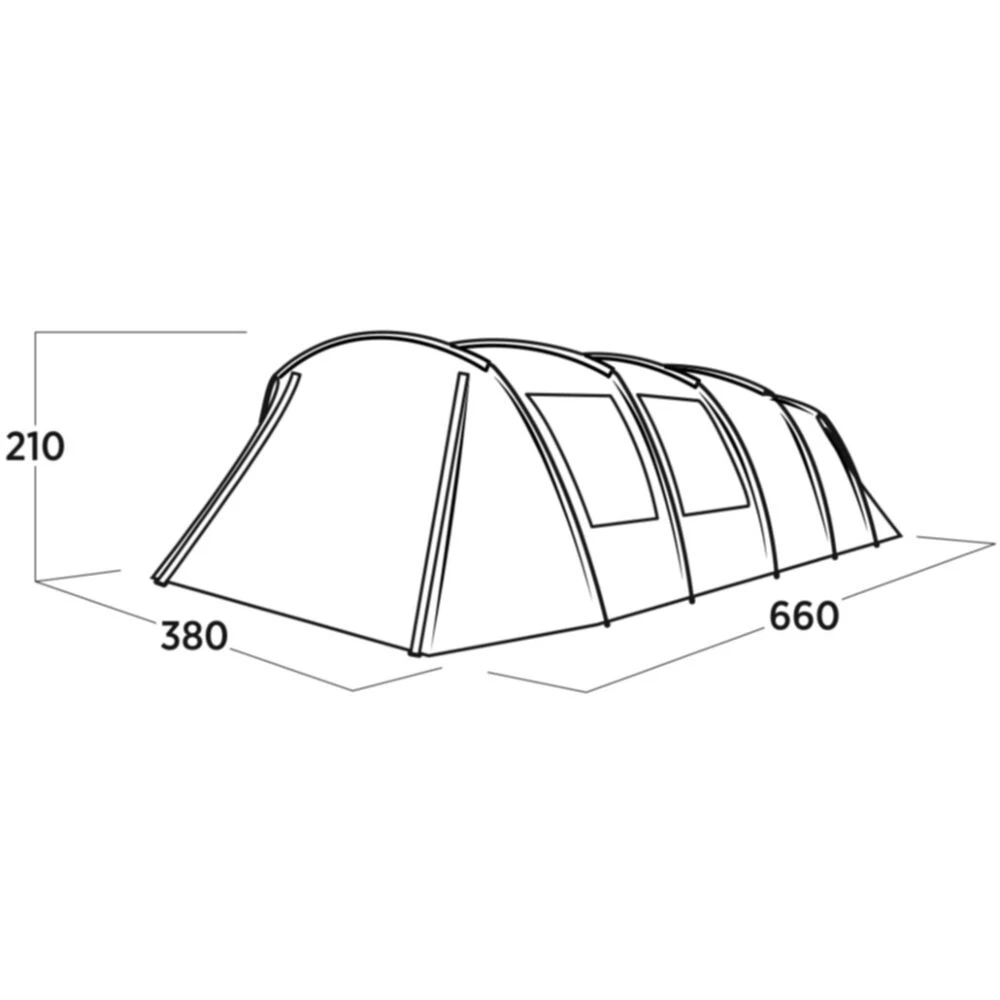 Easy Camp Glomma 6 Tent (2025) - Image 3