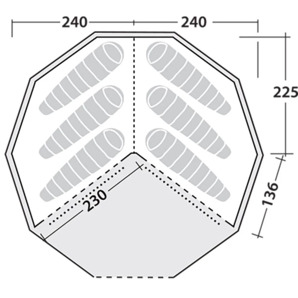 Robens Klondike Grande Inner Tent - Image 2