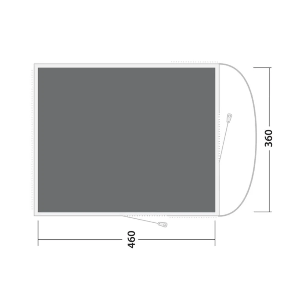 Outwell Sky 6 Footprint Groundsheet (460 X 360cm) - Image 2