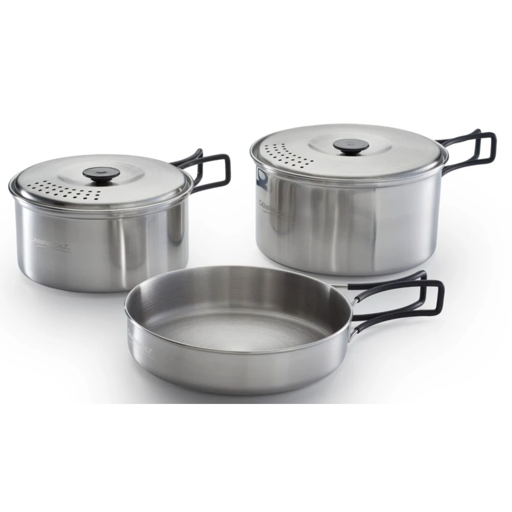 Campingaz Stainless Steel Camping Kit (2024)
