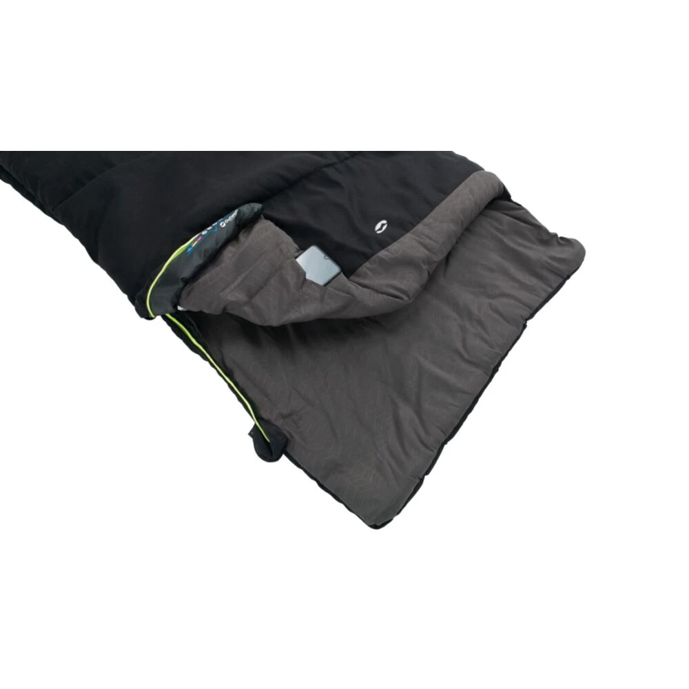 Outwell Celebration Lux Sleeping Bag (Black) - Image 5