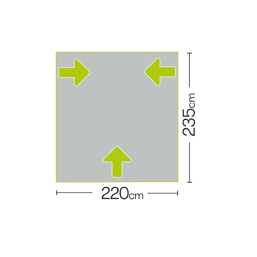 Quest Falcon Pro Air 220 Porch Awning - Image 4