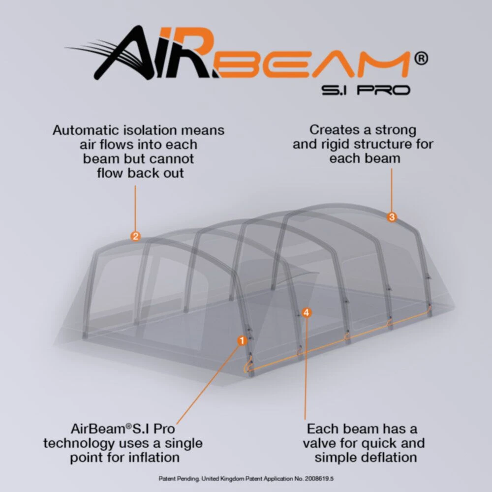 Vango Airbeam Vango Anantara IV TC 650xl Air Tent - Image 11