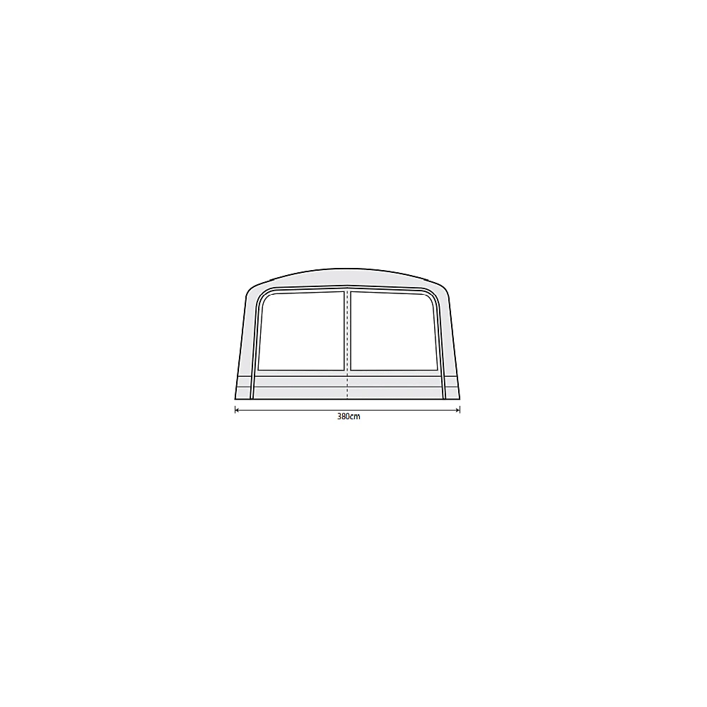 Outdoor Revolution Airedale 6.0s / 6.0se Front Porch Extension - Image 4