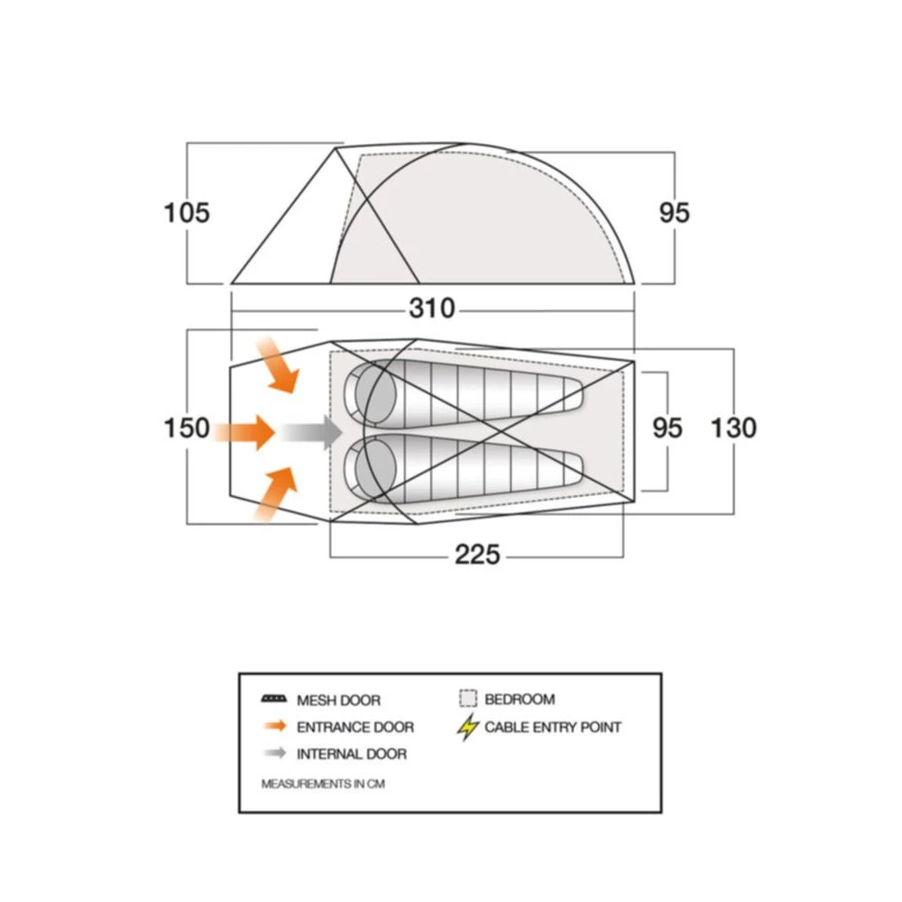 Vango Apex Geo 200 Tent - Image 2