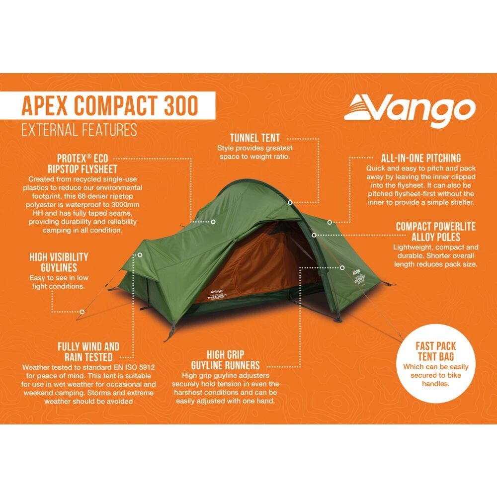 Vango Apex Compact 300 Tent (2025) - Image 15