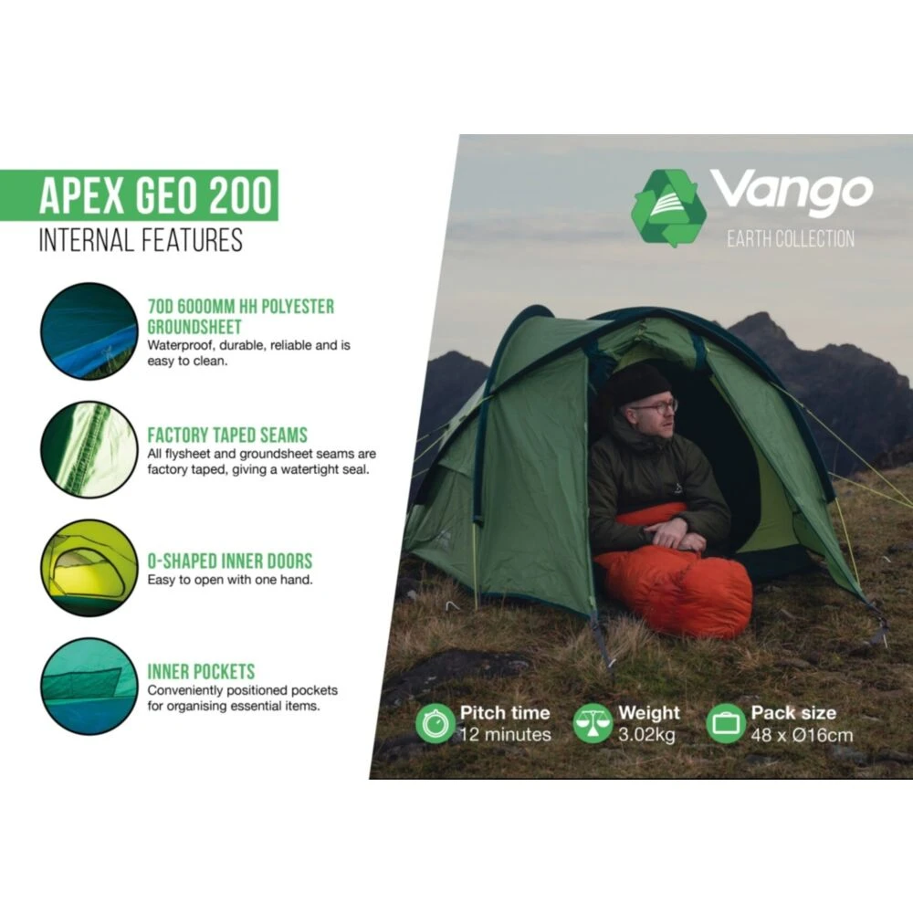 Vango Apex Geo 200 Tent - Image 5