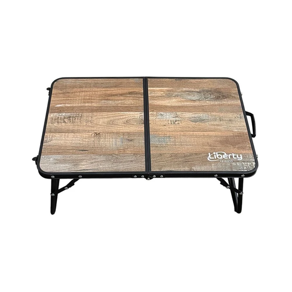 Quest Liberty Arkle Wood Effect Folding Table - Low - Image 2