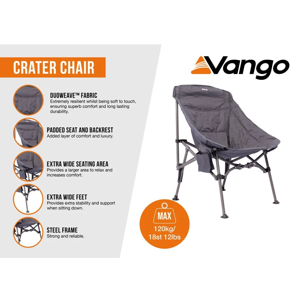 Vango Crater Chair - Image 2