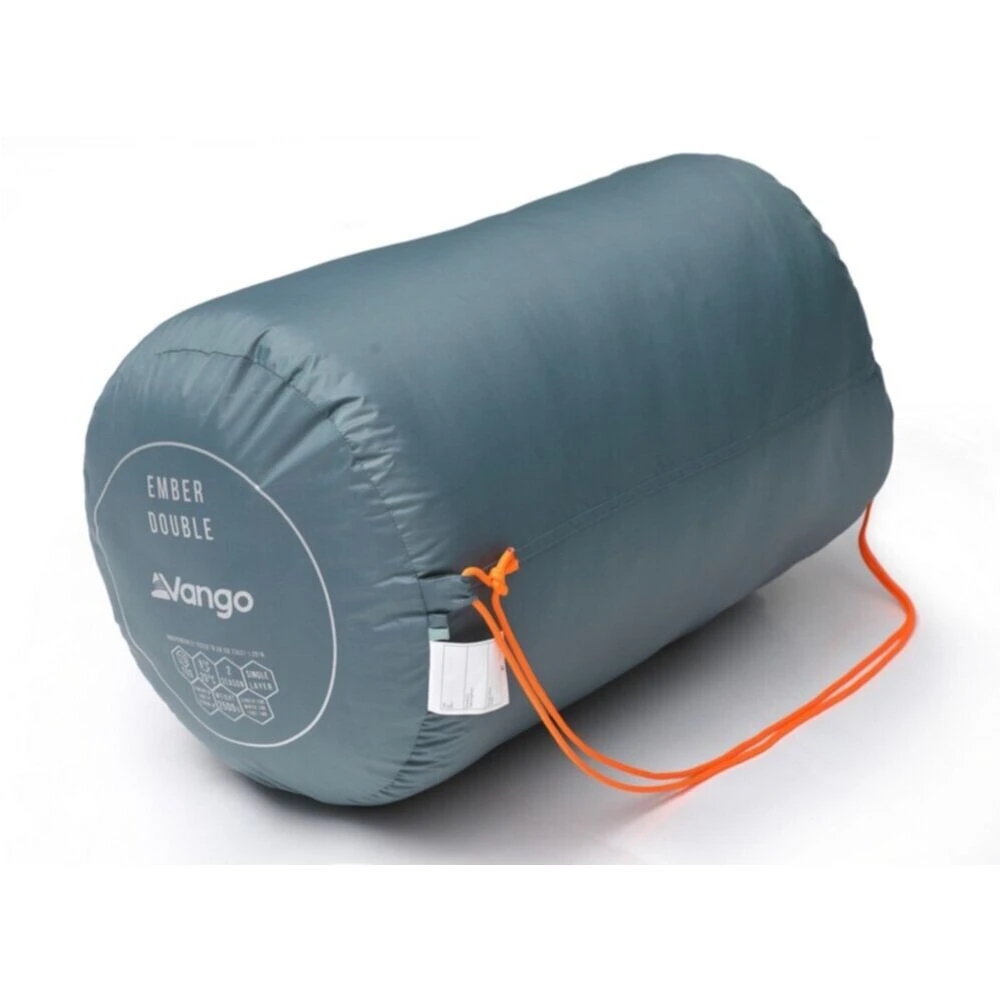 Vango Ember Double Sleeping Bag (Mineral Green) - Image 2