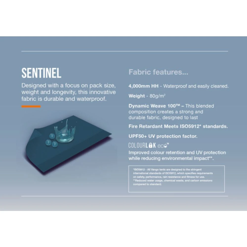 Vango Airbeam Vango Tacoma 400 Poled Tent Package (incl Footprint) - Image 15