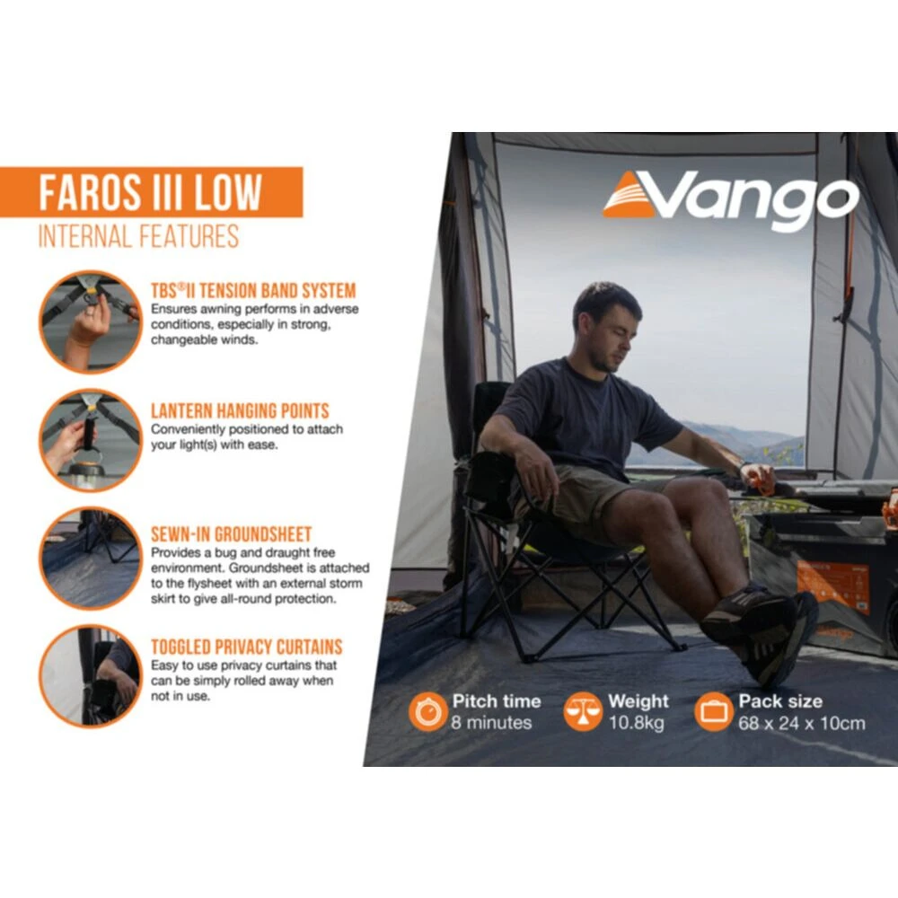Vango Faros III Poled Awning (2025) - Image 17
