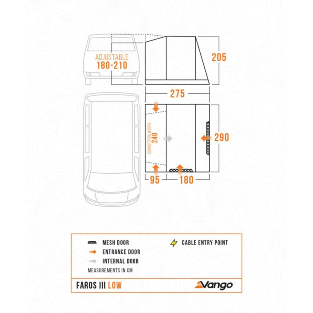 Vango Faros III Poled Awning (2025) - Image 3