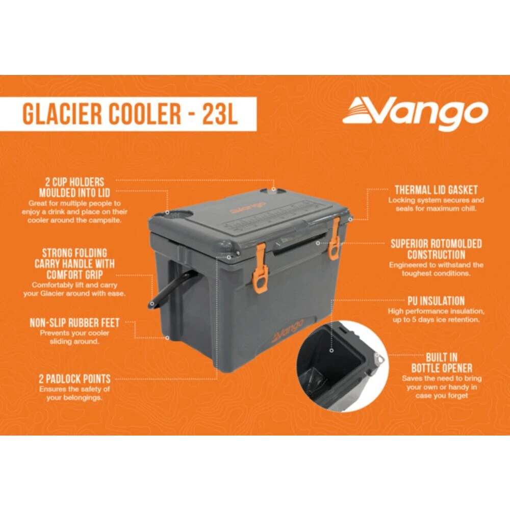 Vango Glacier 23L Cool Box - Image 3