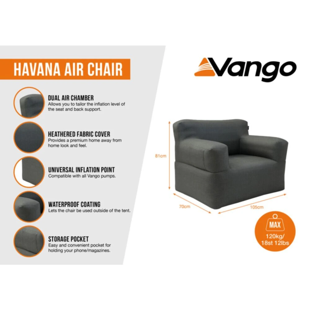 Vango Havana Inflatable Chair - Image 9