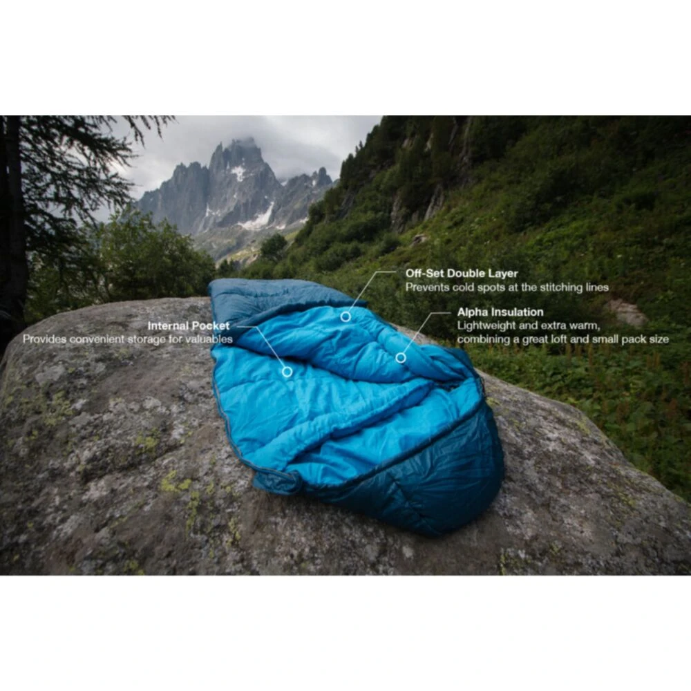 Vango Nitestar Alpha Junior Sleeping Bag (Classic Blue) - Image 3