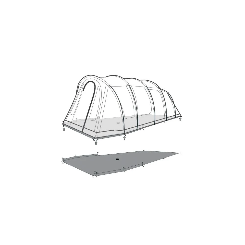 Outwell Phoenix 5 Footprint Groundsheet - Image 2