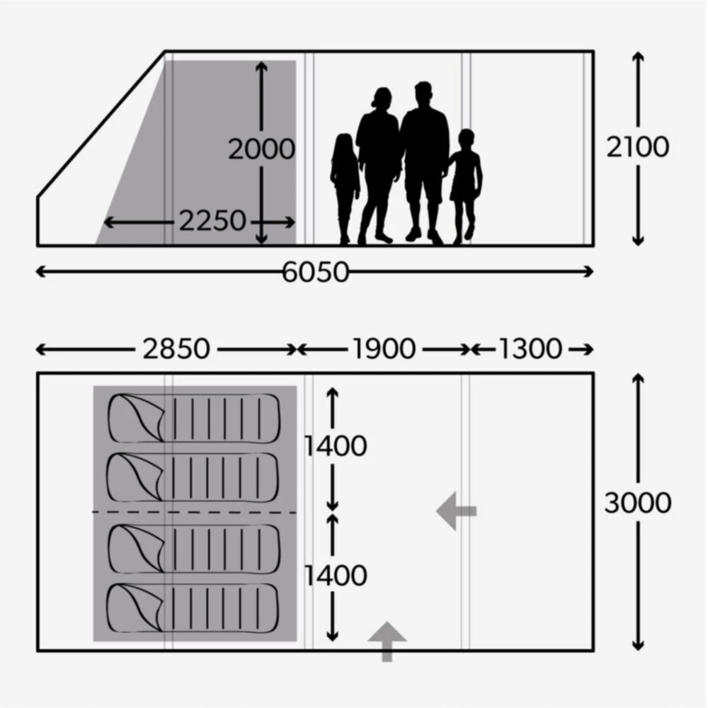 Dometic Rarotonga FTT 401 Redux Tent - Image 3