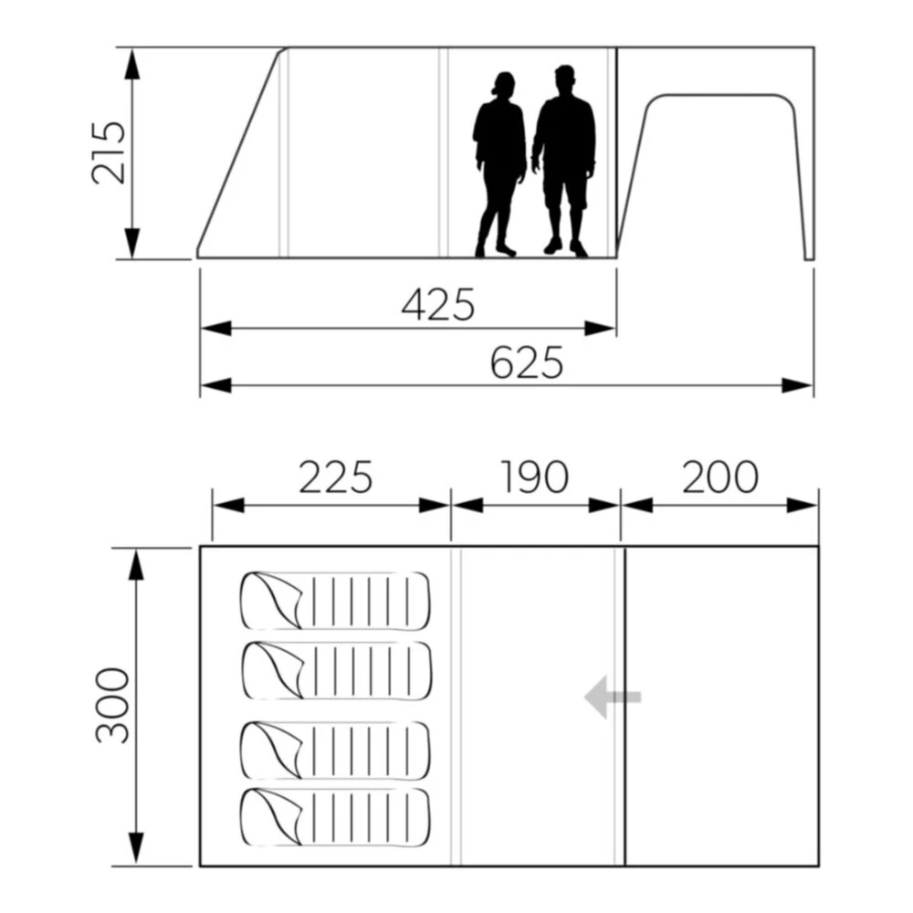 Dometic Santorini FTK 4x8 TC Tent - Image 5