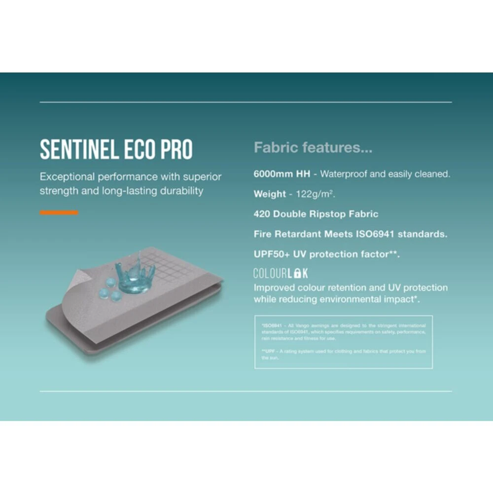 Vango Airbeam Vango Galli Pro Air Mid Awning - Image 14