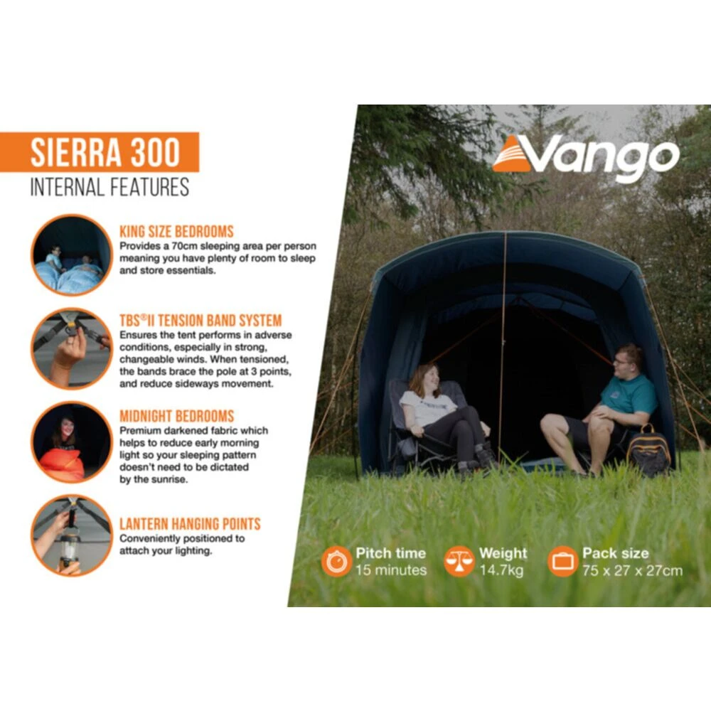 Vango Sierra 300 Poled Tent (2025) - Image 16