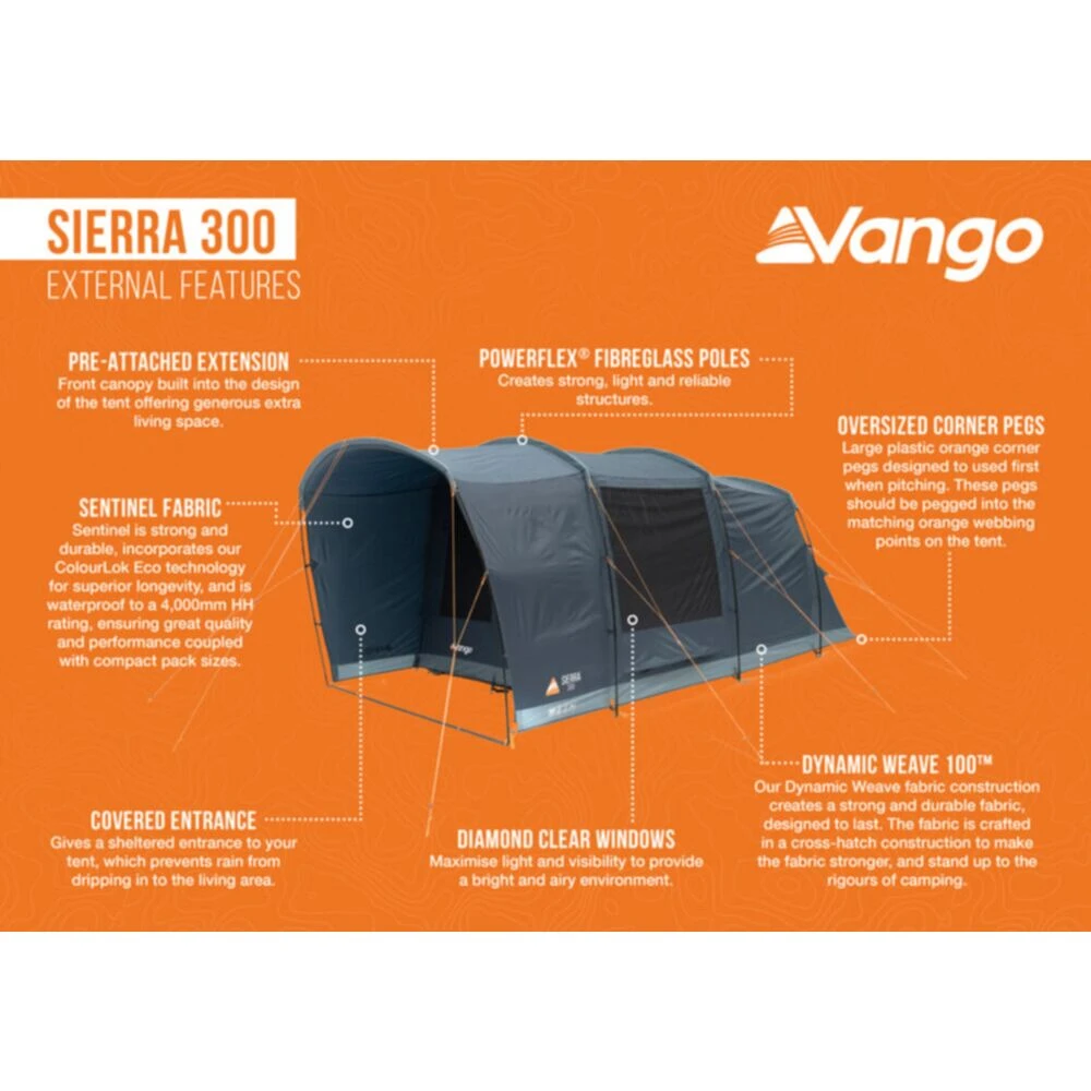 Vango Sierra 300 Poled Tent (2025) - Image 15