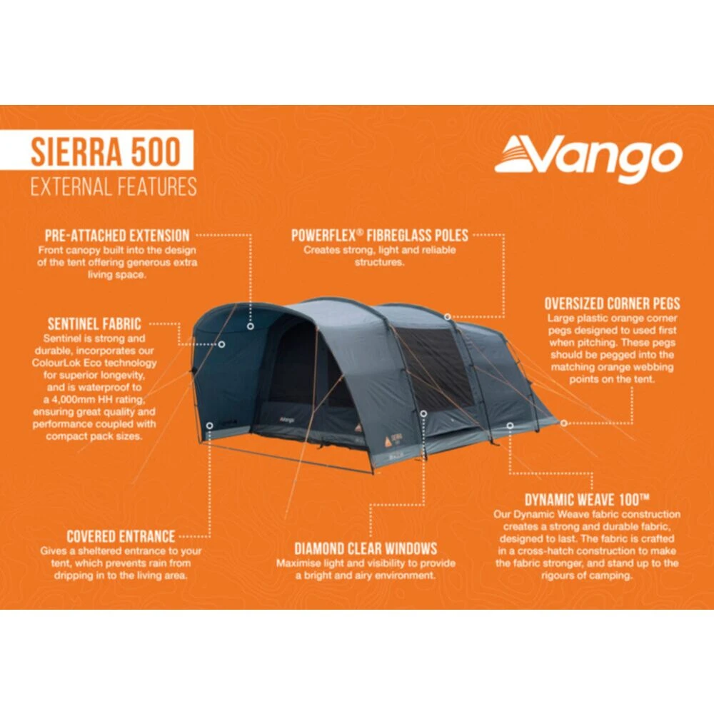 Vango Sierra 500 Poled Tent (2025) - Image 15