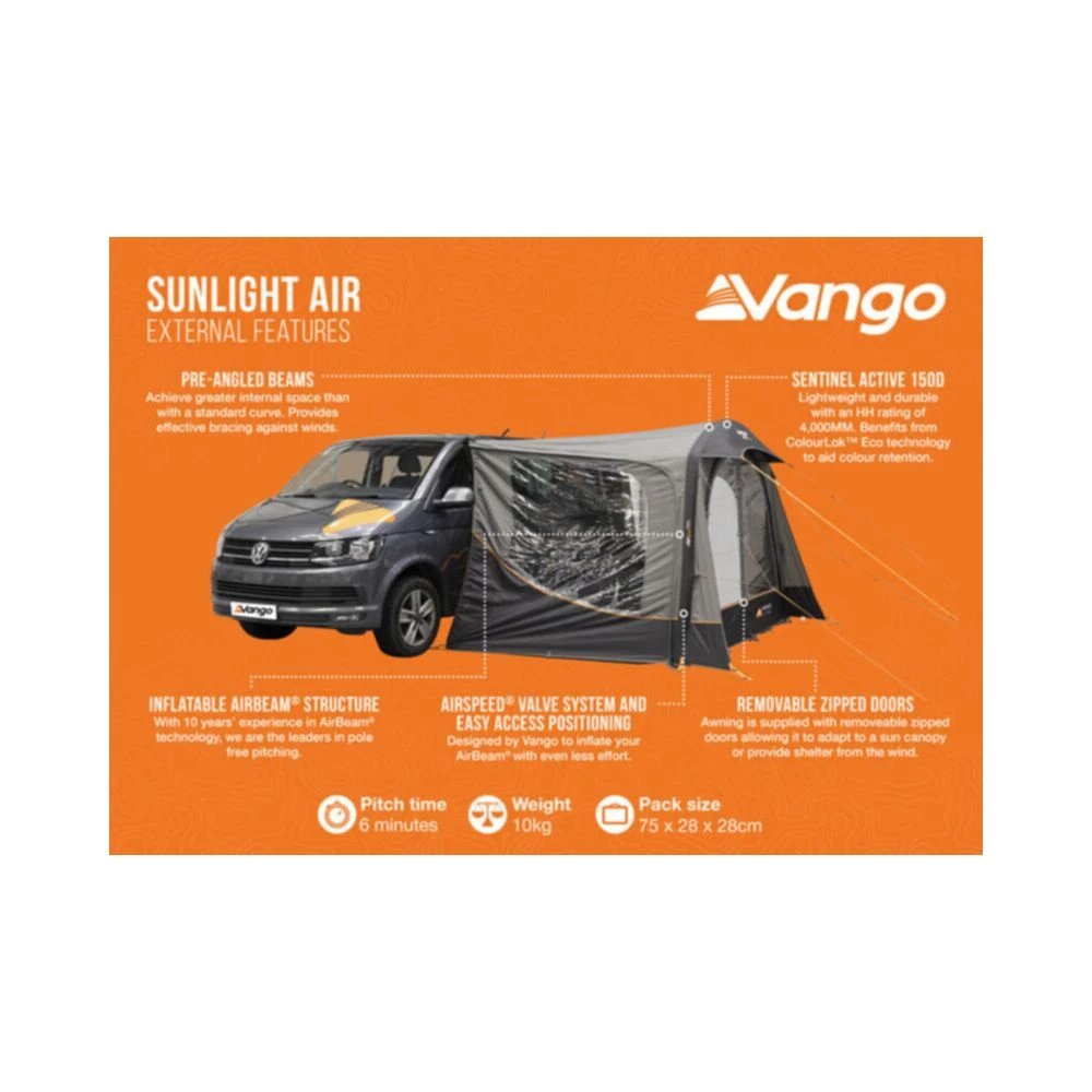 Vango Airbeam Vango Sunlight Air Low Awning (2025) - Image 10