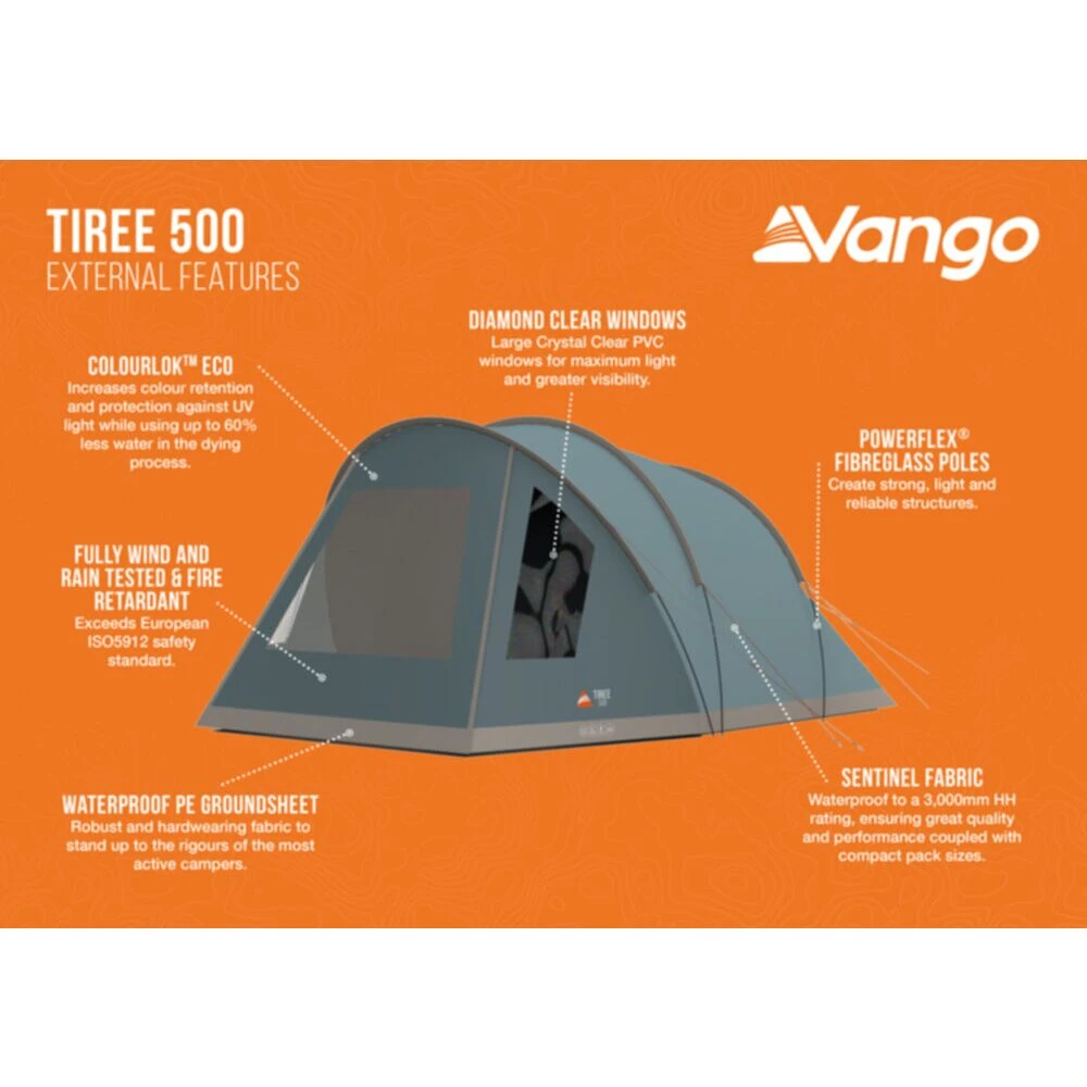 Vango Tiree 500 Tent - Image 6