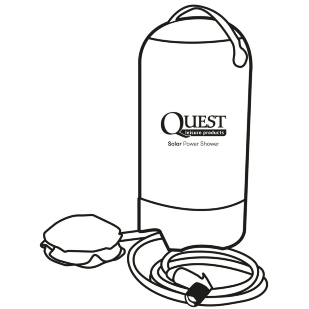 Quest Solar Power Shower, Pet Or Vehicle Cleaner - Image 3